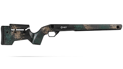 Le MDT CRBN Kit est léger et durable, avec un châssis en magnésium, une crosse qui absorbe les vibrations et des options de montage flexibles pour une précision optimale.